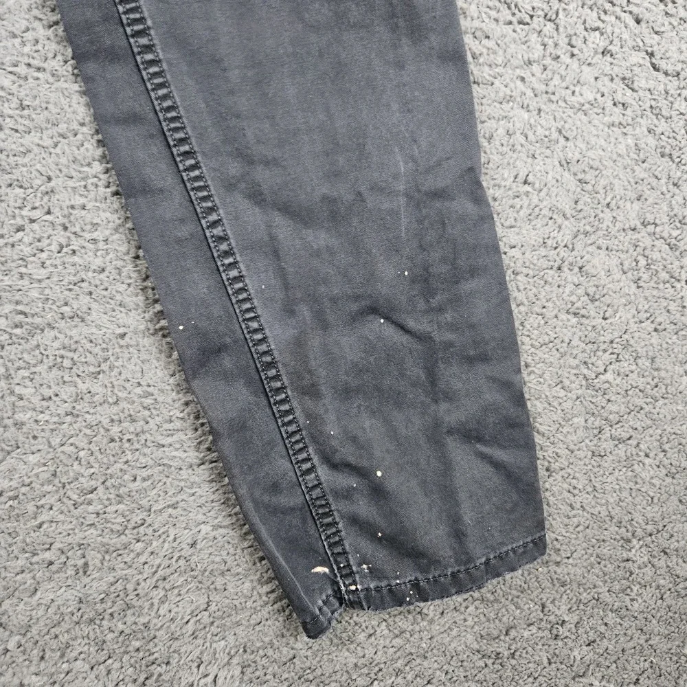 Levi Strauss Co‎ Pants Mens 34x32 Dark Gray Chino Button Closure Classic Utility